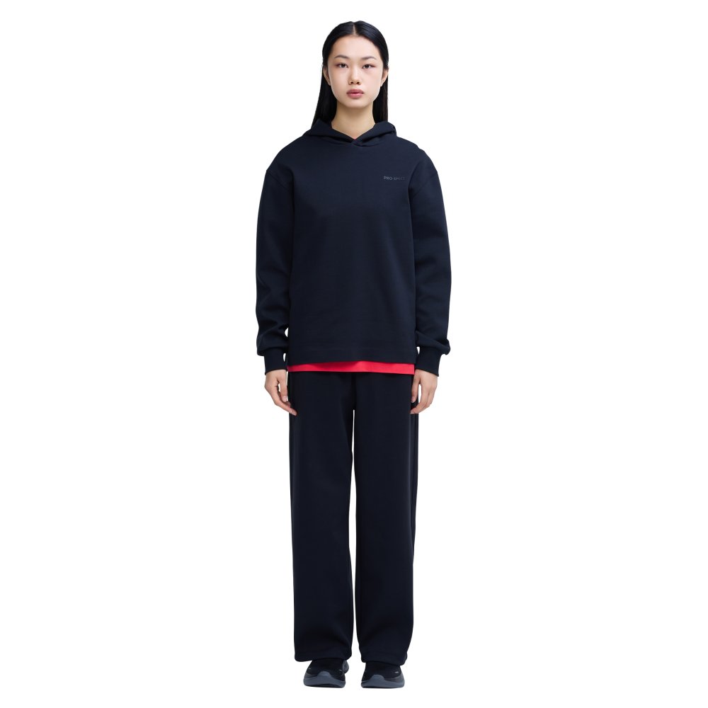 프로-스펙스 유니 에센셜 스트레이트 스웨트팬츠 (릴렉스드 핏) 블랙(PRO-SPECS Uni Essential Straight Sweatpants (Relaxed Fit) Black) - 2