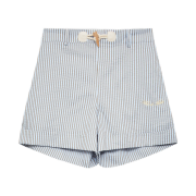 THIS IS FINE Pajama Shorts Blue