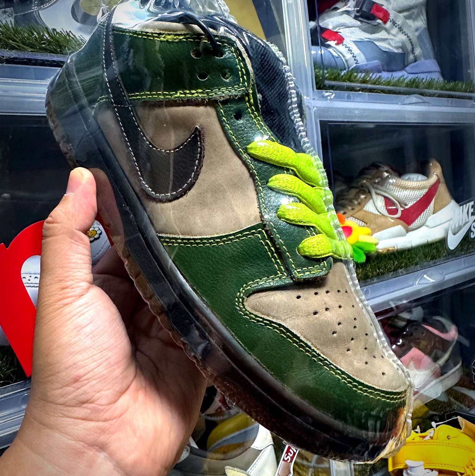 Nike Dunk Low Pro SB Jedi 착용 스타일