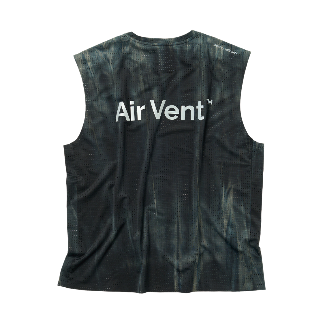 네거티브 스플릿 클럽 에어벤트 타이다잉 레이싱 싱글렛 미드나잇(negative split club Airvent Tie-Dye Racing Singlet Midnight)