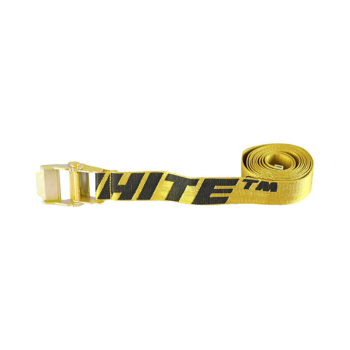 오프화이트 미니 인더스트리얼 벨트 옐로우(Off-White Mini Industrial Belt Yellow)