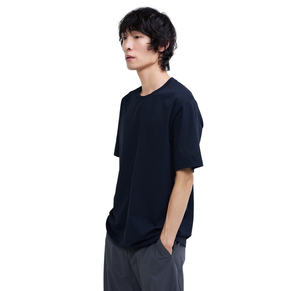 프로-스펙스 유니 베이직 반팔 로고티셔츠 블랙(PRO-SPECS Uni Basic Short Sleeve Logo T-Shirt Black) - 5