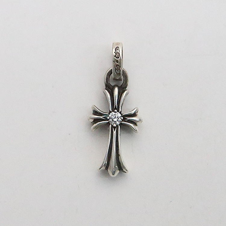 한스룸 크롬하츠 베이비팻 크로스 참 1p 다이아(Hansroom Chrome Hearts Babyfat Crs Charm Diamond) - 2
