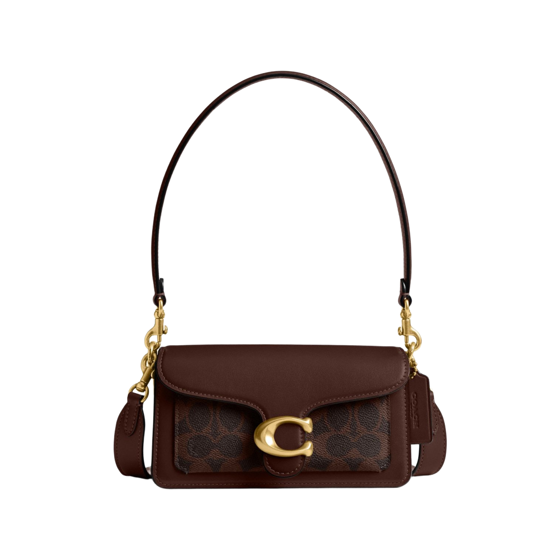 코치 태비 시그니쳐 캔버스 숄더백 20 메이플(Coach Tabby Shoulder Bag 20 in Signature Canvas Maple) - 1