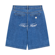 THIS IS FINE x FUNFLEX Denim Bermuda Shorts Blue