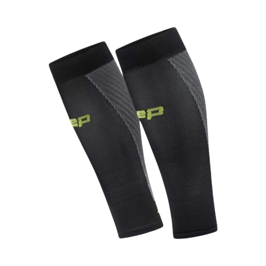 (W) CEP 코어 런 울트라라이트 카프 슬리브 V4 블랙 그레이((W) CEP Core Run Ultralight Calf Sleeves V4 Black Grey) - 1