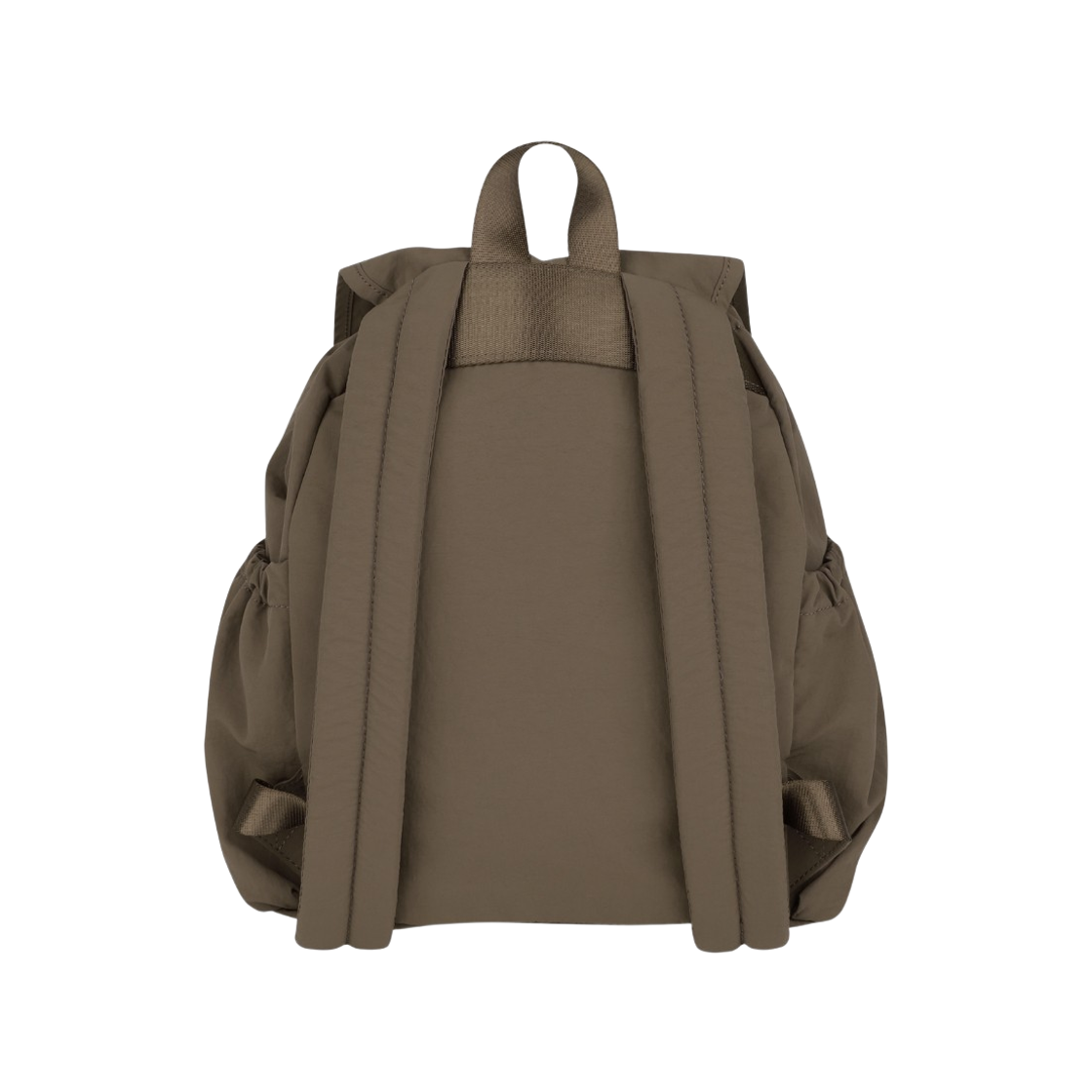마리떼 프랑소와 저버 클래식 로고 스토퍼 포켓 백팩 브라운(Marithe Francois Girbaud Classic Logo Stopper Pocket Backpack Brown) - 2