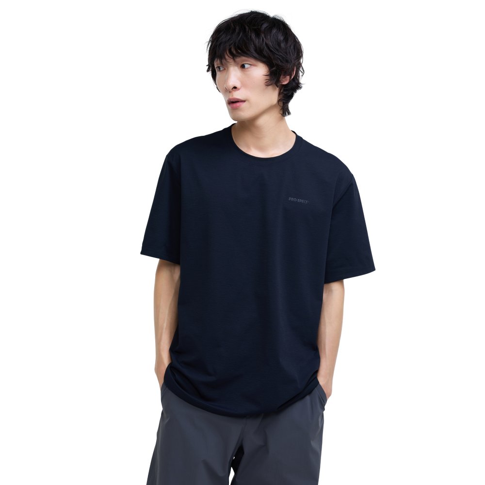 프로-스펙스 유니 베이직 반팔 로고티셔츠 블랙(PRO-SPECS Uni Basic Short Sleeve Logo T-Shirt Black) - 4