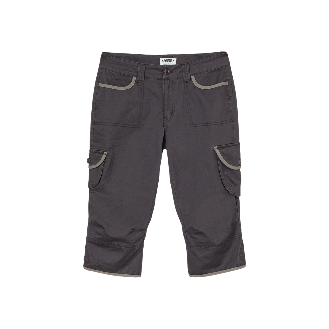 에이이에이이 카프리 카고 팬츠 차콜(AEAE Capri Cargo Pants Charcoal)