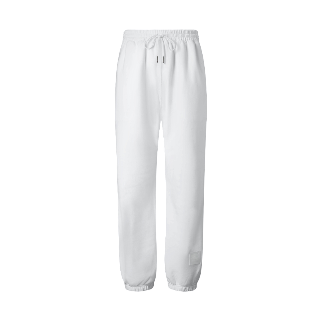 톰브라운 루프백 저지 릴렉스드 스웨트팬츠 화이트(Thom Browne Loopback Jersey Relaxed Sweatpants White) - 1
