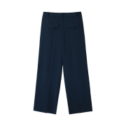 Recto Fluid Tuck Detail Suit Pants Dark Navy