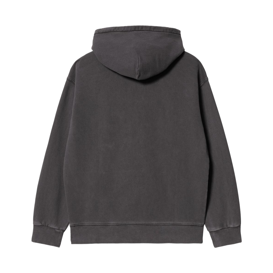 칼하트 WIP 후드 넬슨 스웨트셔츠 블랙 가먼트 다이드(Carhartt WIP Hooded Nelson Sweatshirt Black Garment Dyed) - 2