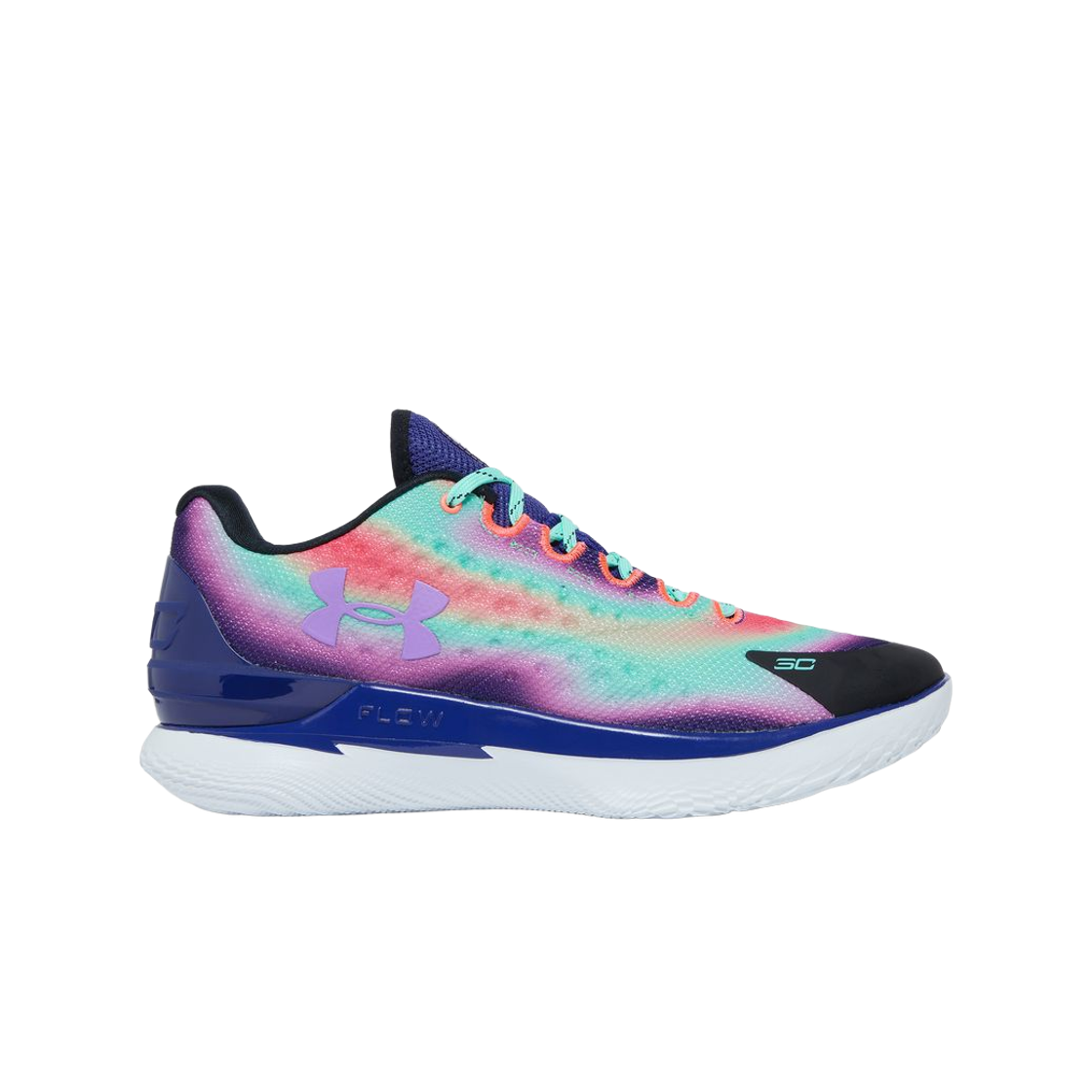 3025633-001 Under Armour Curry 1 Low Flotro Multicolor