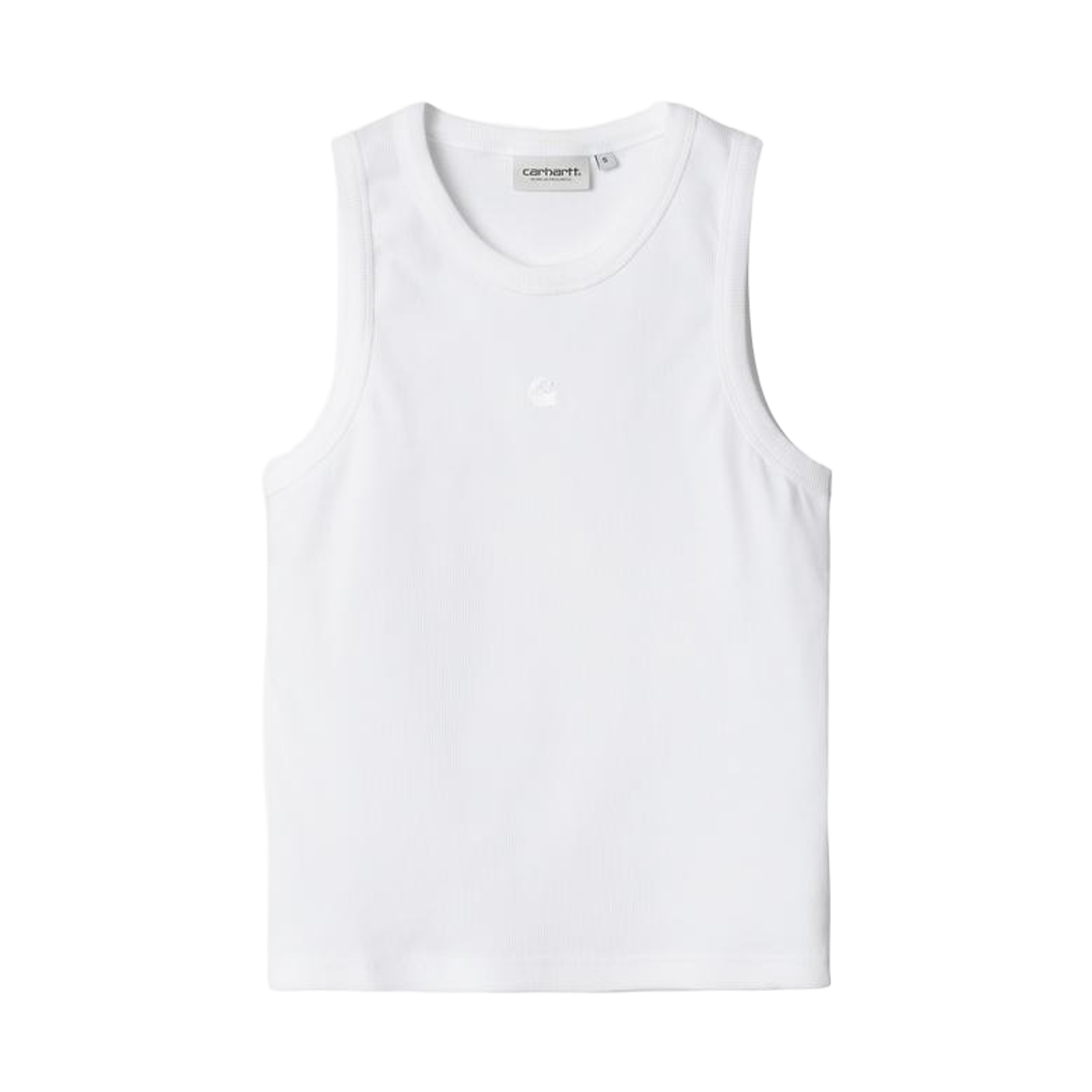 (W) 칼하트 WIP 에이 셔츠 화이트((W) Carhartt WIP Philips A-Shirt White)