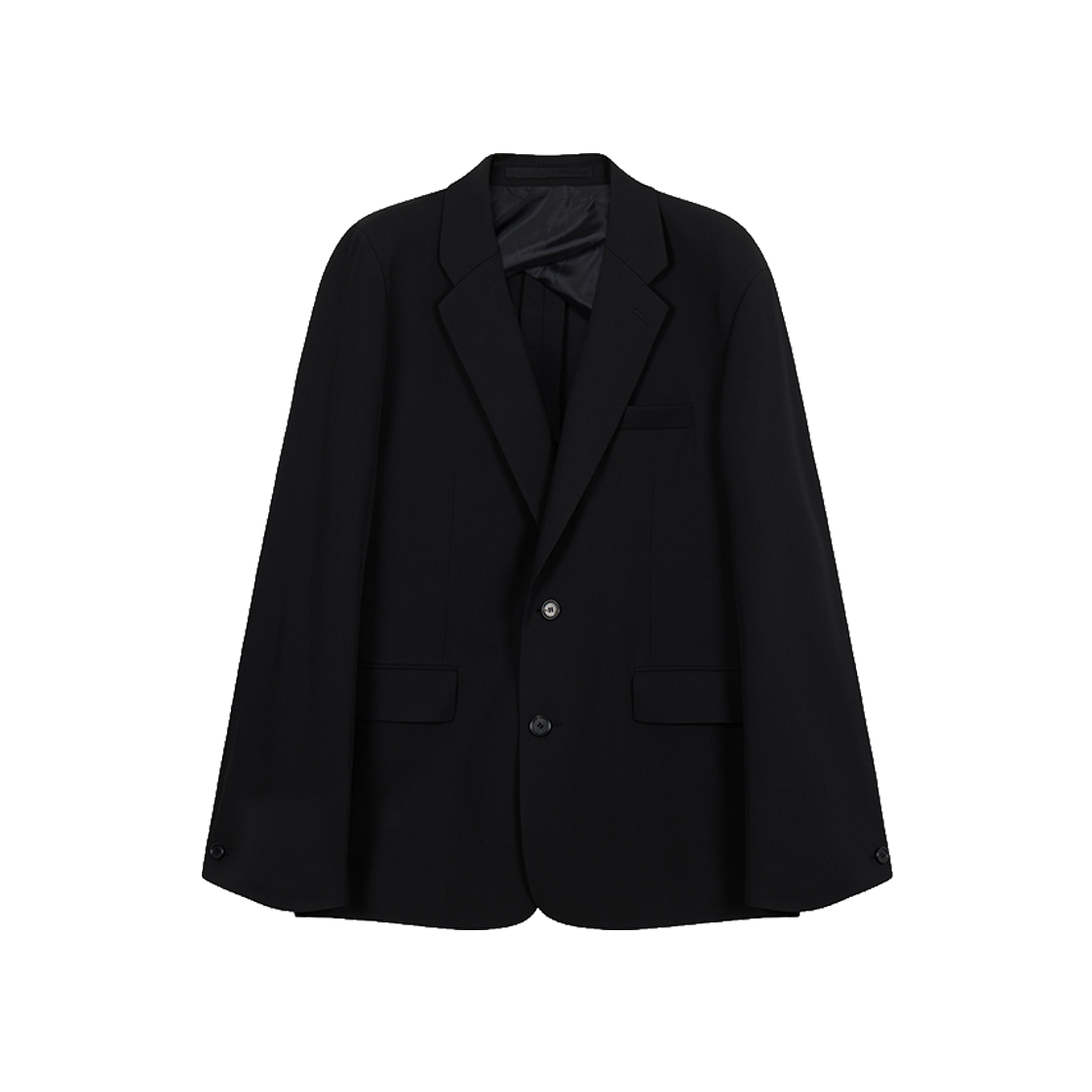 지오송지오 컬렉션 오버사이즈 마르조또 자켓 블랙 BI2JK252BK(ZIOSONGZIO COLLECTION Oversize Marzotto Jacket Black)