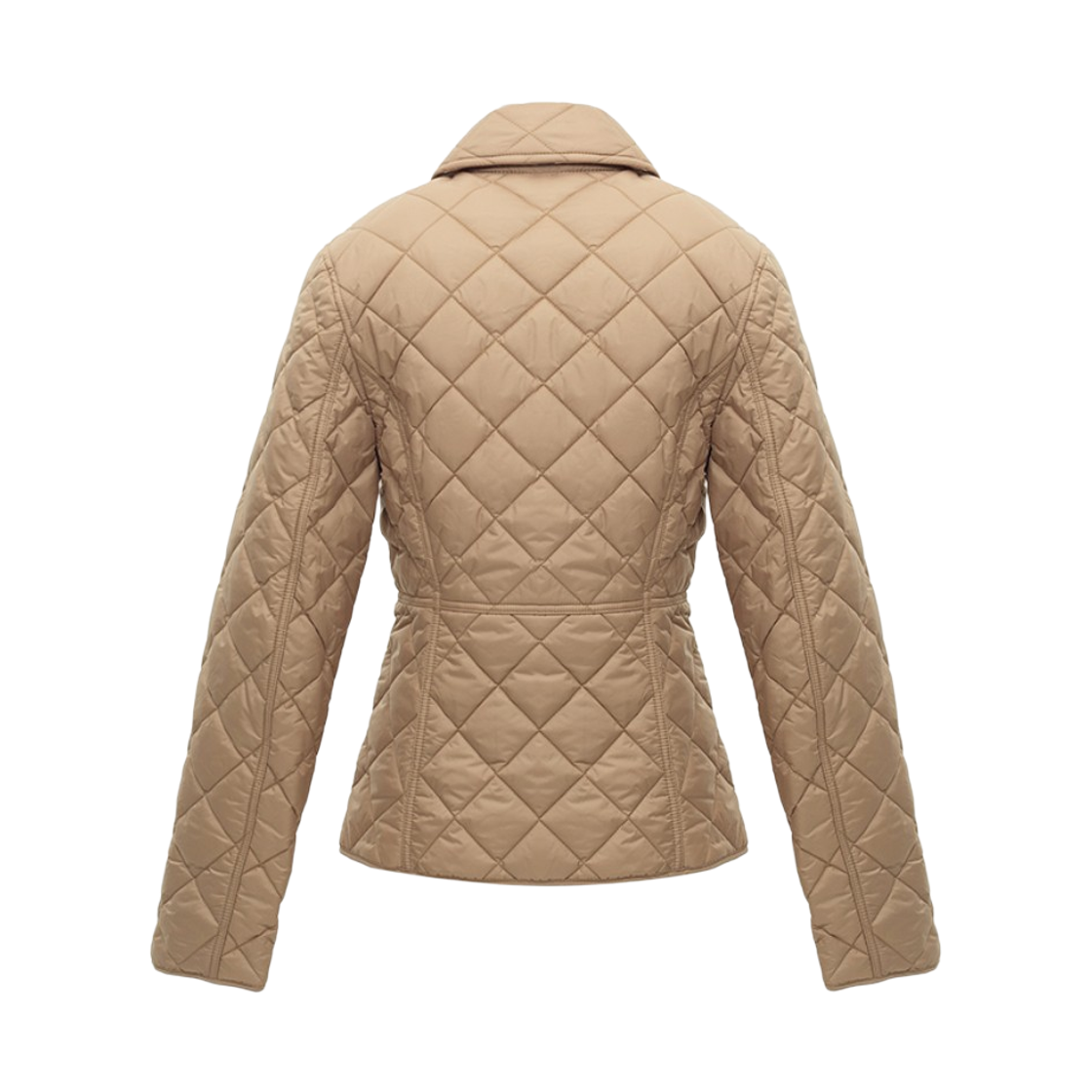 (W) 버버리 카우손 퀼팅 자켓 카멜((W) Burberry Cawthorne Quilting Jacket Camel) - 2