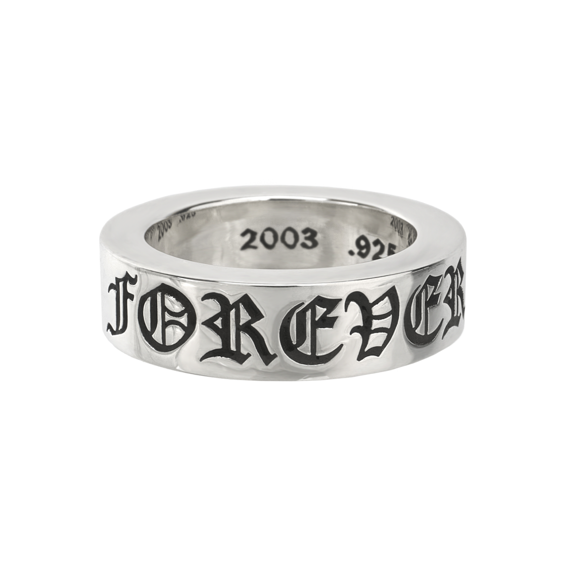크롬하츠 스페이서 포에버 링 6mm 실버(Chrome Hearts Spacer Forever Ring 6mm Silver)