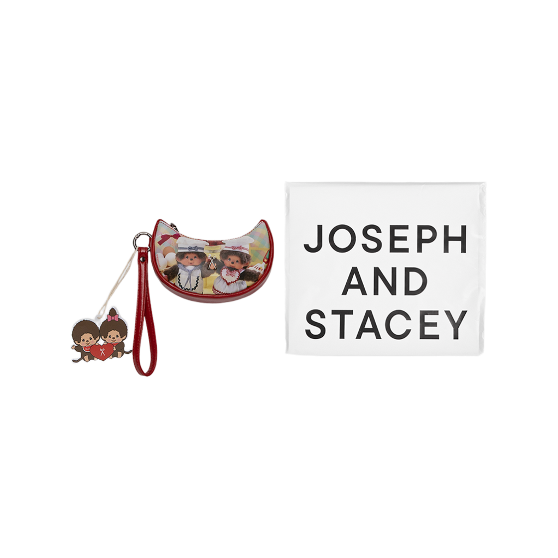 [KREAM 단독][사은품증정] 조셉앤스테이시 빕 파우치 쉐프 몬치치 레드([KREAM 단독][사은품증정] JOSEPH&STACEY Bib Pouch Chief Monchhichi Red) - 3