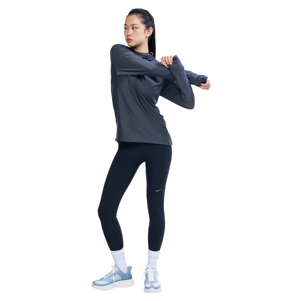 프로-스펙스 여성 컴프레션 타이츠 블랙(PRO-SPECS Women Compression Tights Black) - 4