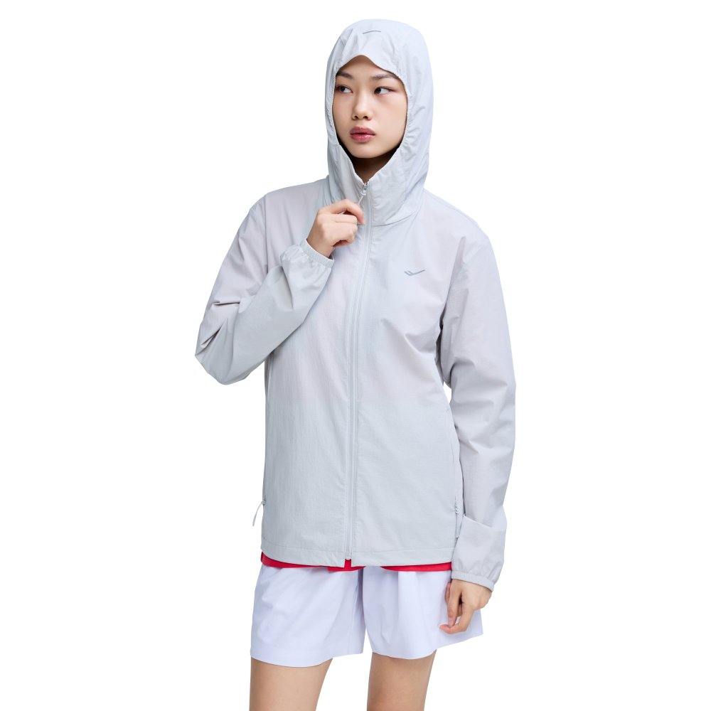 프로-스펙스 유니 윈드플로우 러닝 바람막이 자켓 라이트 그레이(PRO-SPECS Uni Windflow Running Windbreaker Jacket Light Grey) - 6