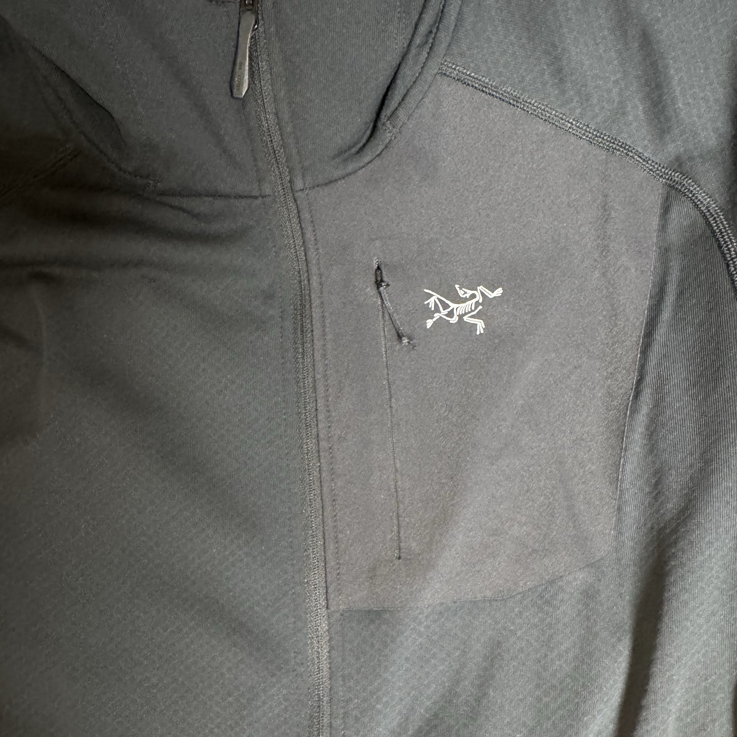 Arc'teryx Delta Hoody Black 착용 스타일