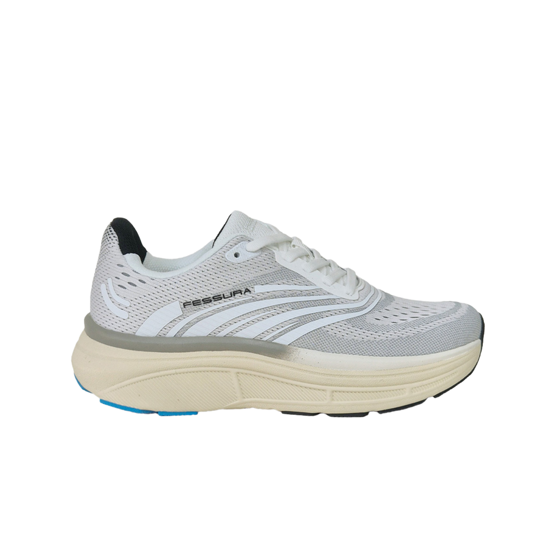 페슈라 우먼즈 SPEED 01 러닝화 화이트(FESSURA Womens SPEED 01 Running Shoes White)