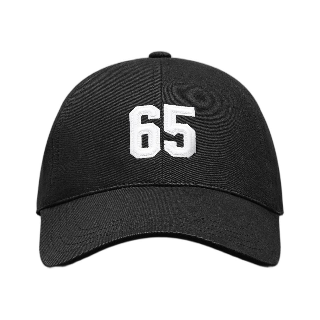 톰브라운 코튼 트윌 65 베이스볼 캡 블랙(Thom Browne Cotton Twill Browne 65 Baseball Cap Black)