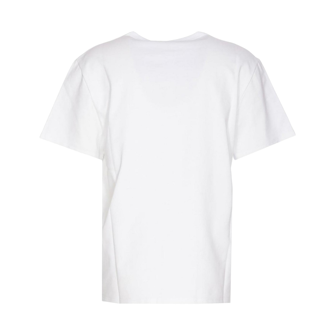 알렉산더 맥퀸 로고 티셔츠 화이트 블랙(Alexander McQueen Logo T-Shirt White Black) - 2
