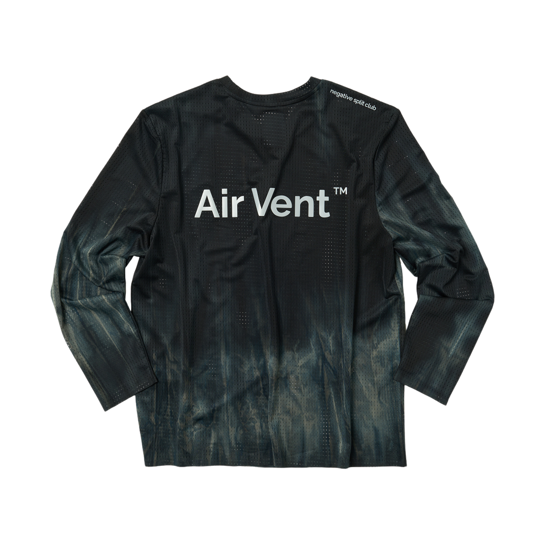네거티브 스플릿 클럽 에어벤트 타이다잉 레이싱 롱슬리브 미드나잇(negative split club Airvent Tie-Dye Racing Long Sleeve Midnight)