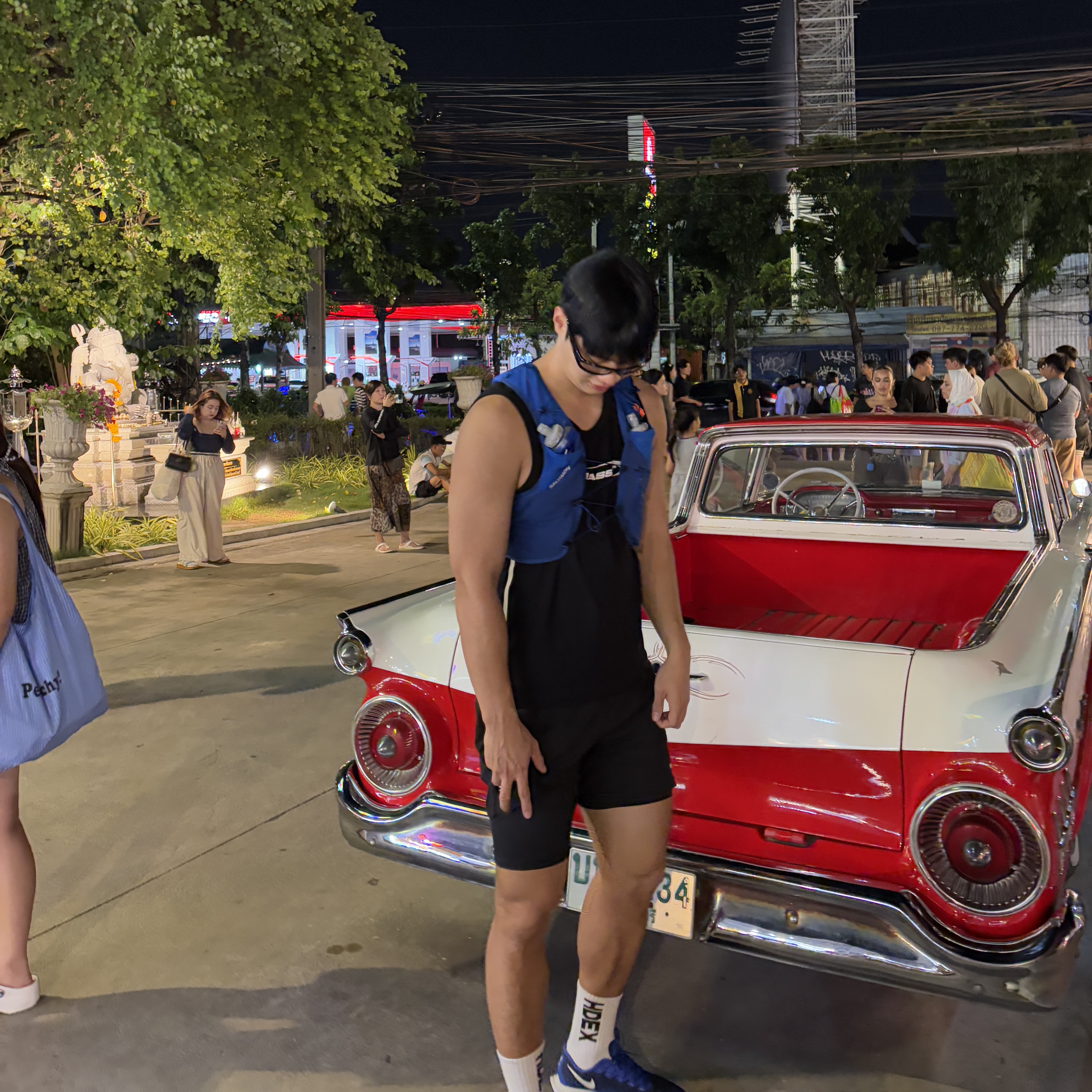 HDEX Assist Contrast Tank Black, Salomon Active Skin 8 Set Surf The Web 착용 스타일 - 3