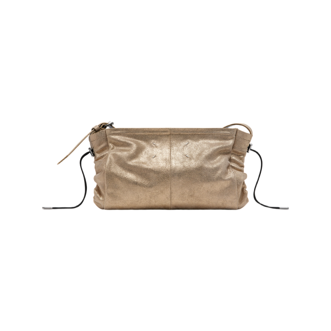 SB1ZH0004P7453HB330 Maison Margiela Drawstring Shoulder Bag Gold