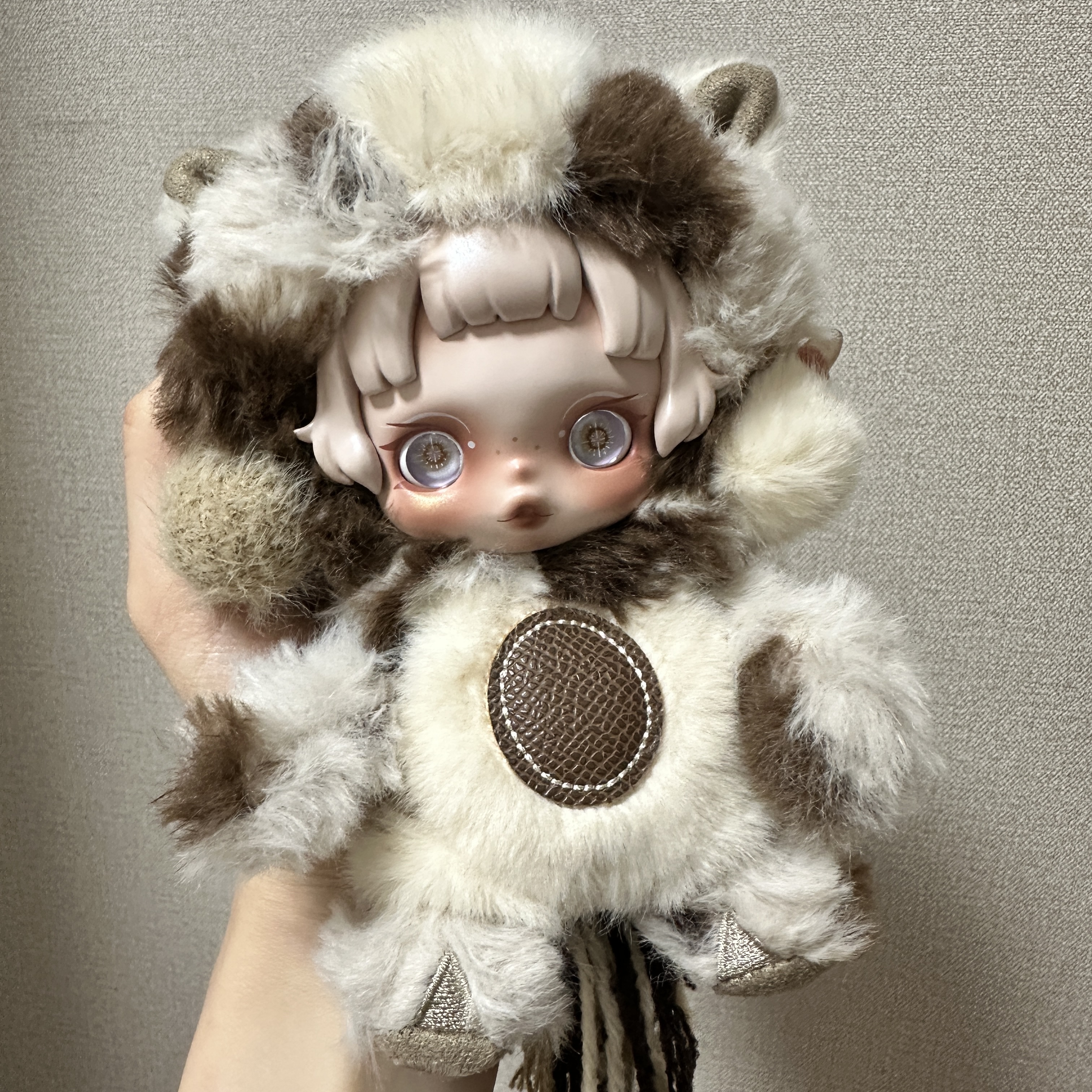 Pop Mart Have A Good Run Series Plush Pendant Sharp Wisdom (Opened Case) 착용 스타일 - 1