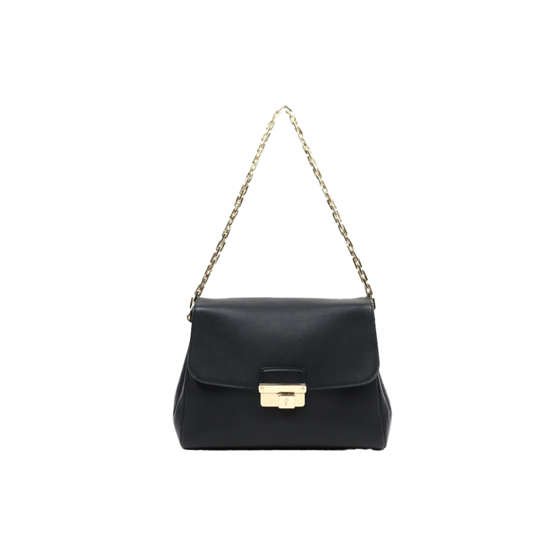 디올 블랙 레더 체인 숄더백 A-A44170(Dior Black Leather Chain Shoulder Bag A-A44170) - 1
