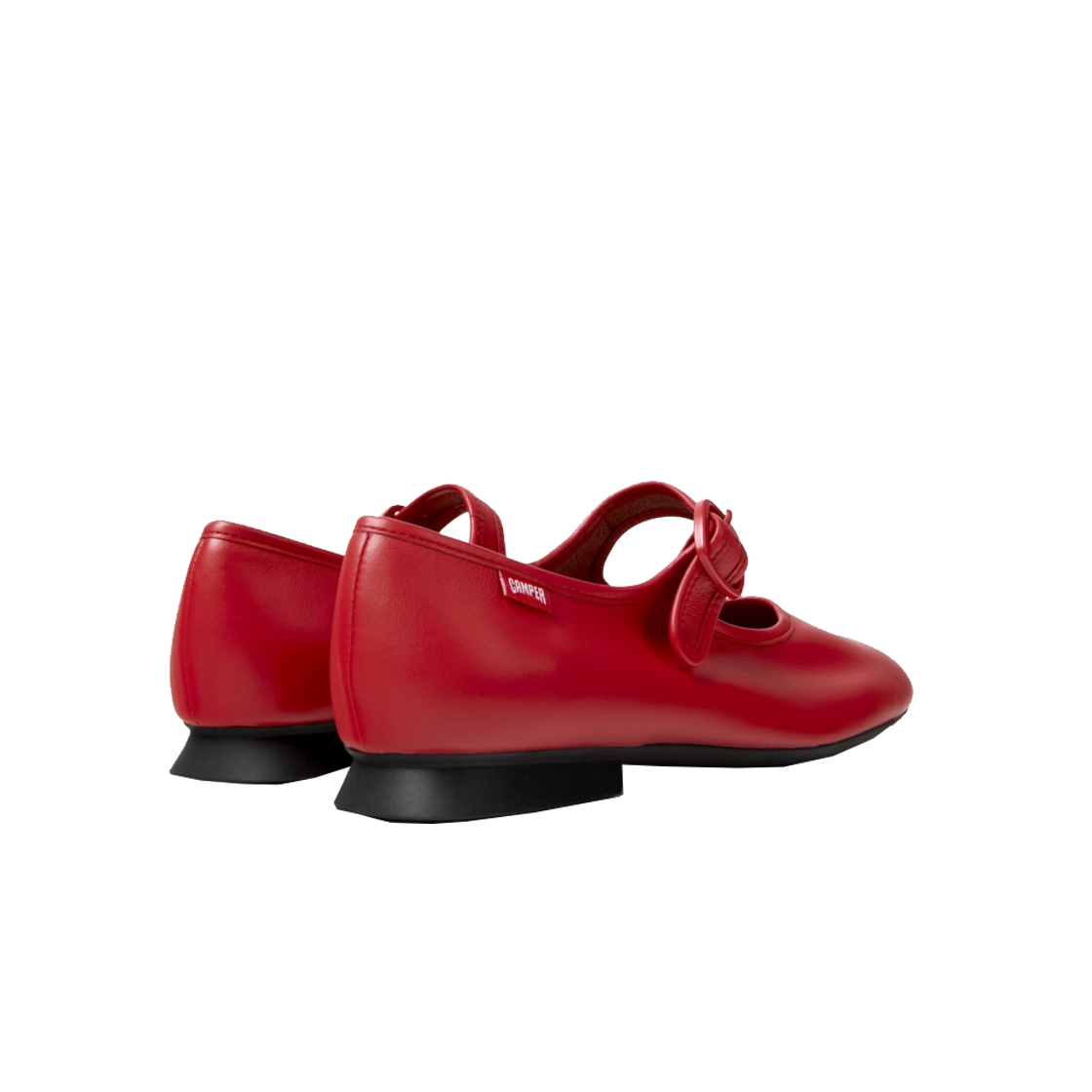 캠퍼 여성 카시미라 플랫슈즈 레드(Camper Women Casi Myra Flat Red) - 4