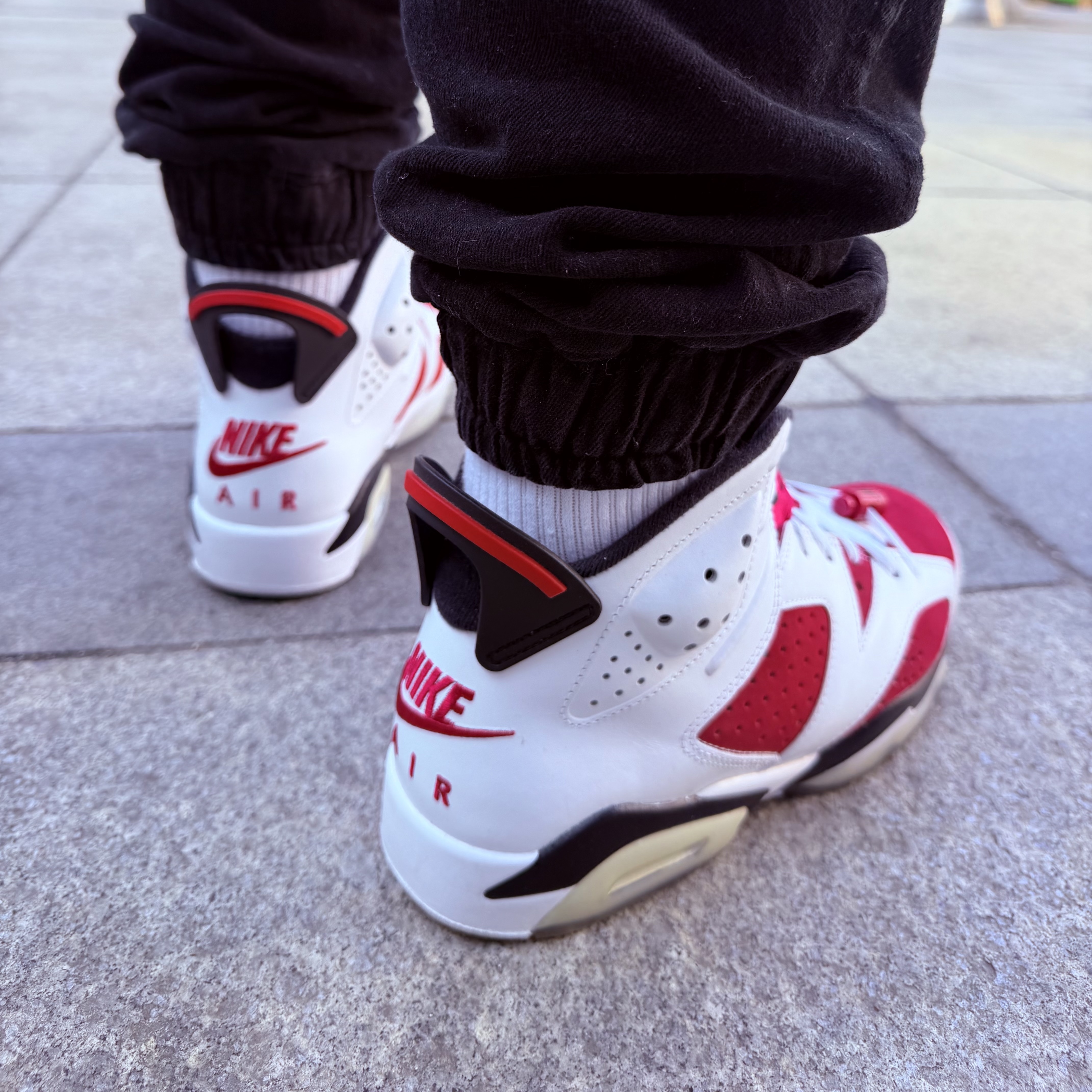 Jordan 6 Retro Carmine 2021 착용 스타일