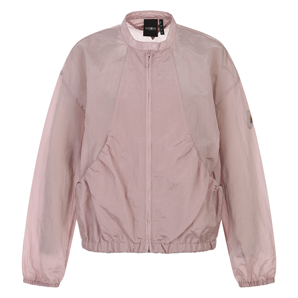 하이드로겐 여성 셔링 점퍼 핑크(HYDROGEN Women's Shirring Jacket Pink)