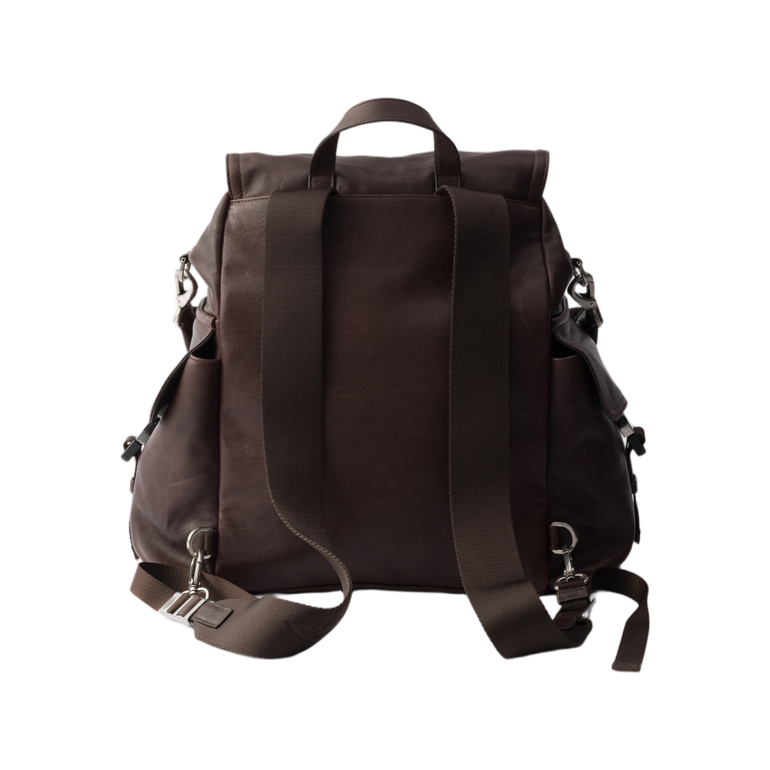 프라다 익스플로어 레더 백팩 커피(Prada Explore Leather Backpack Coffee) - 2