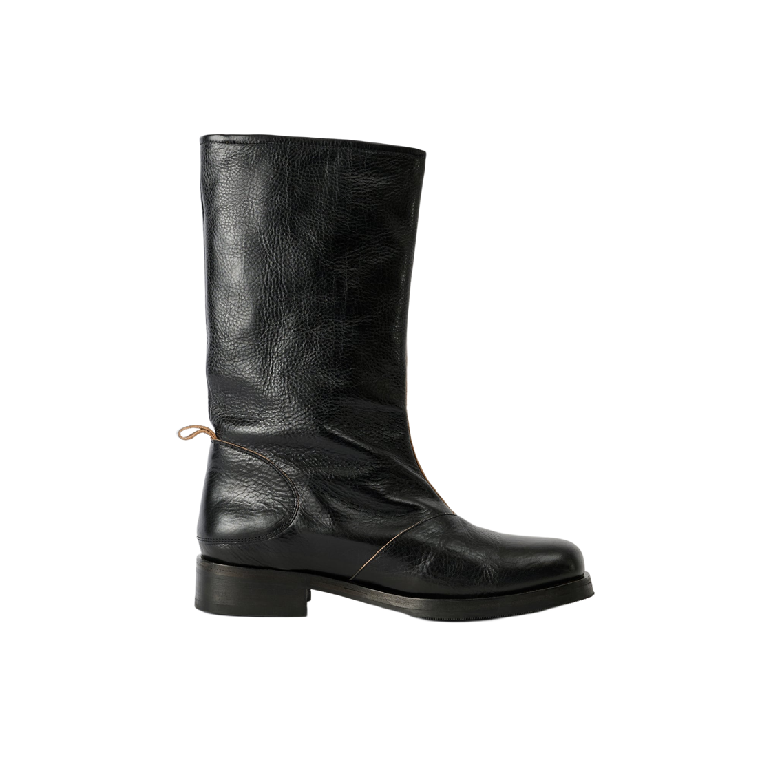 (W) 아워레가시 하울 카미온 부츠 딥 블랙 레더((W) Our Legacy Haul Camion Boot Deep Black Leather)