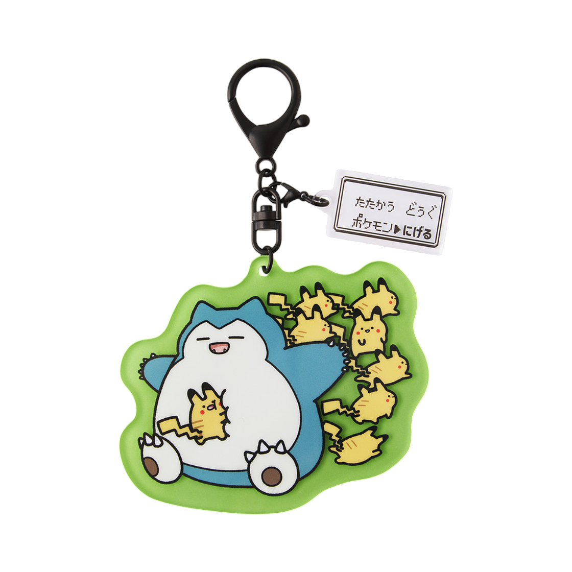 포켓몬센터 아크릴 홀더 도망 피카츄 & 잠만보(Pokemon Center Acrylic Holder Run Away Pikachu & Snorlax)