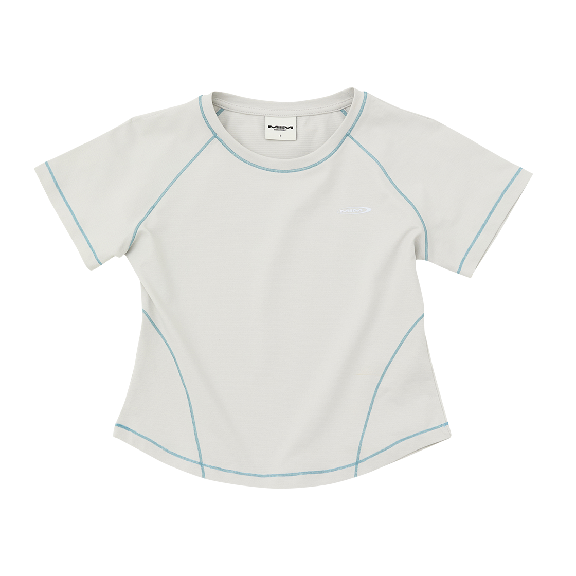 엠아이엠 무브 스컬프트 티셔츠 라이트 그레이(MIM Move Sculpt T-shirt Light Grey)