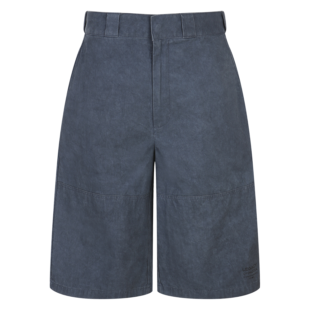 하이드로겐 남성 더블니 반바지 네이비(HYDROGEN Men's Double-knee Shorts Navy)
