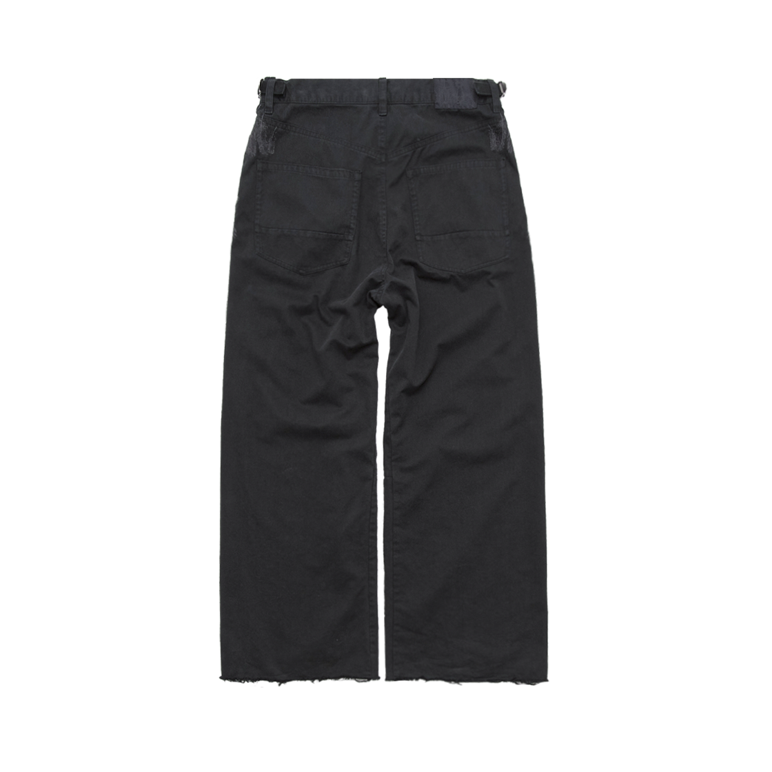 폴리테루 1011 페더 고시마 팬츠 블랙(Polyteru 1011 Feather Gosima Pants Black) - 2