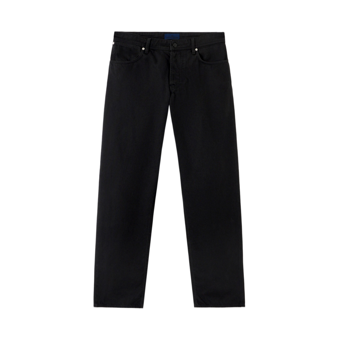 L1S14J1000-05S0J24-V0029 Stone Island J100005 Light Bull Denim-TC Regular-Straight-Fit Five-Pocket Jeans Black - 26SS