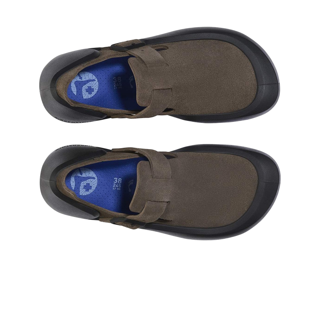 버켄스탁 레이캬비크 누벅 레더 콘크리트 그레이 - 내로우(Birkenstock Reykjavik Nubuck Leather Concrete Gray - Narrow) - 2