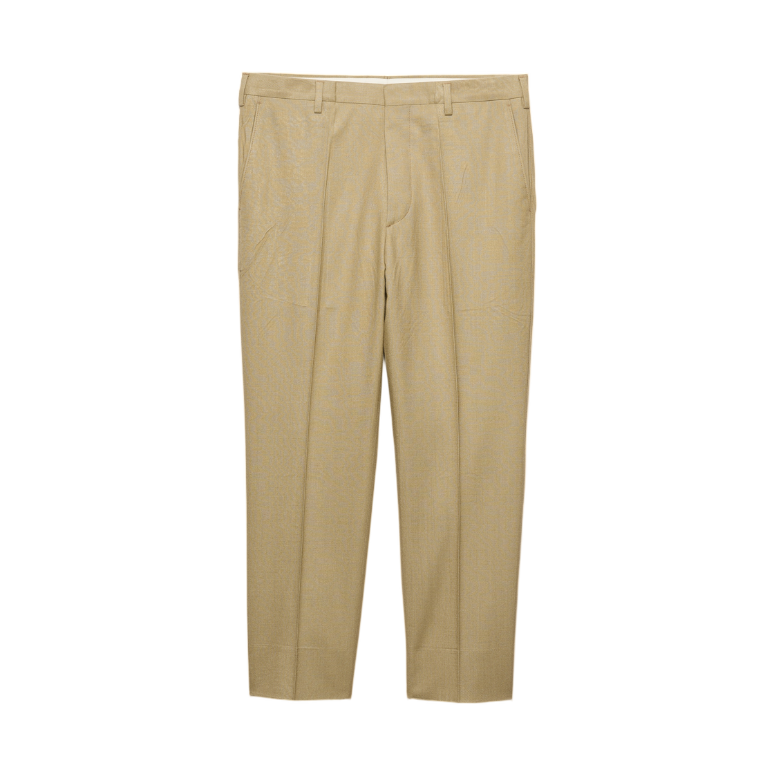 UP0418-189O-F0241 Prada Silk Pants Khaki