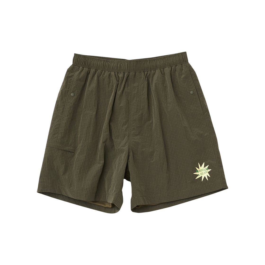 엠아이엠 로고 쇼츠 다크 그린(MIM Logo Shorts Dark Green)