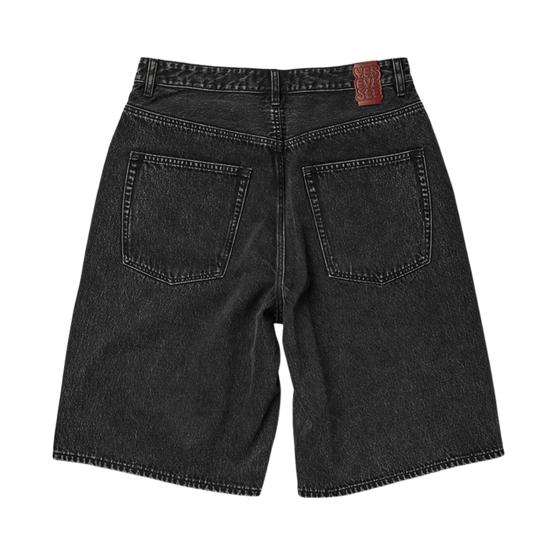 [더블적립]예스아이씨 카프 컷 데님 쇼츠 블랙([더블적립]YESEYESEE Calf Cut Jort Black) - 2