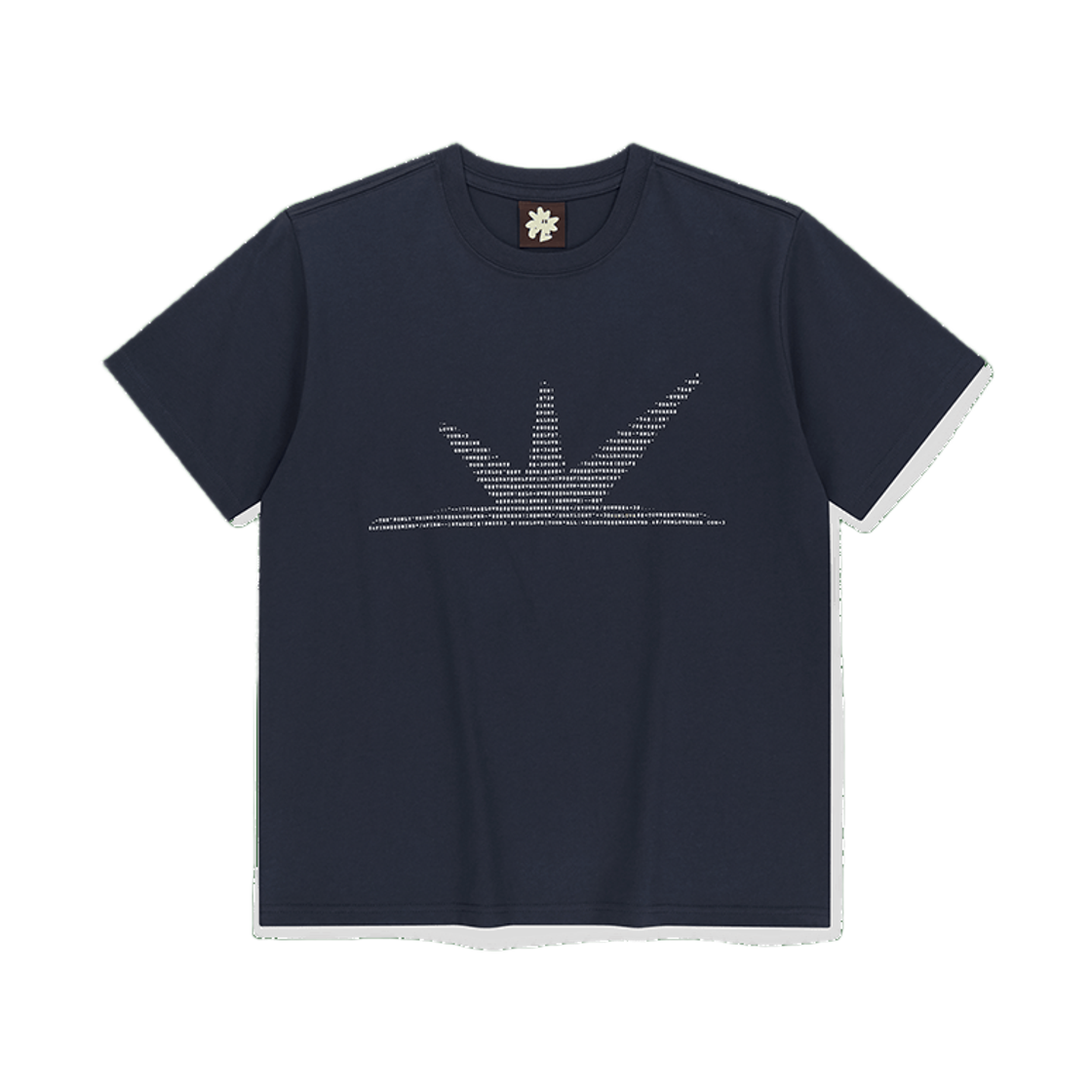 SLCO0TTSST02NA [트리플적립]SUNLOVE ASCII Daybreak Tee Navy