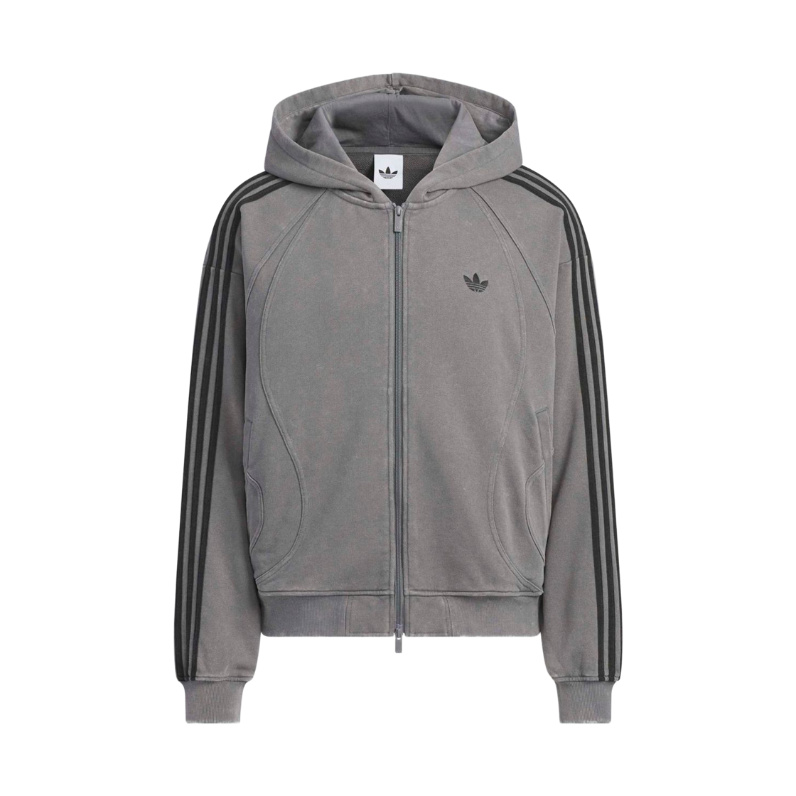 아디다스 팀가이스트 풀집 후드 그레이 포 - KR 사이즈(Adidas Teamgeist Full-Zip Hoodie Grey Four - KR Sizing) - 1