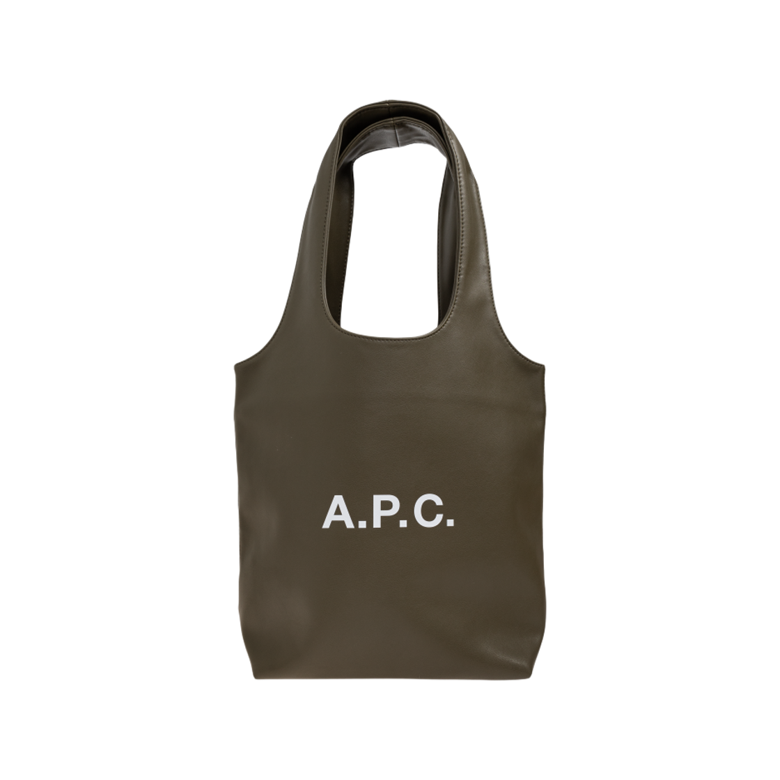 PUAAT-M61861-JAC A.P.C. Ninon Small Tote Bag Khaki